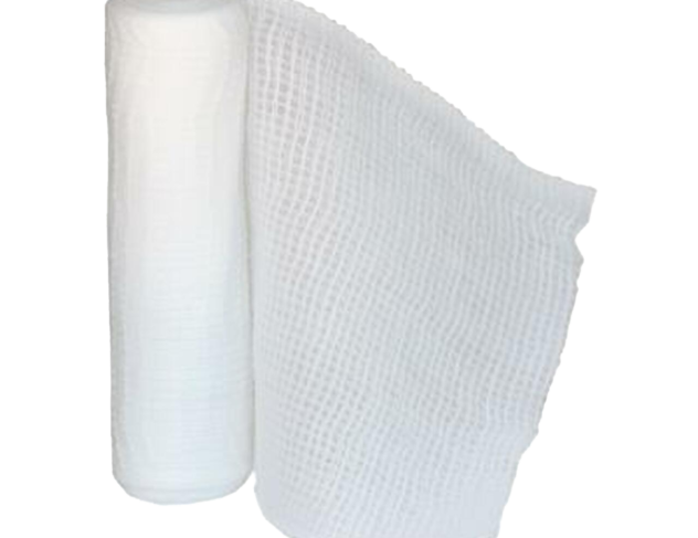GAUZE BANDAGE WITH CUTTING EDGE